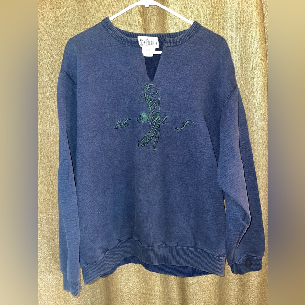Vintage Non-Fiction Pull Over - Picture 1 of 5